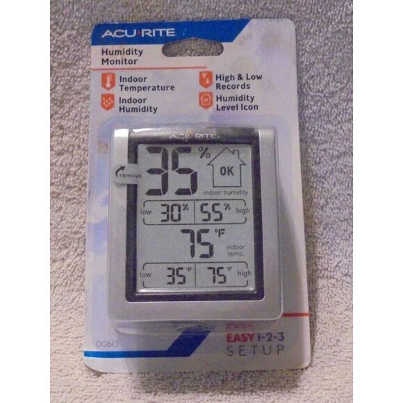 Other - Acurite Battery Indoor‎ Temperature/ Humidity Monitor Display New